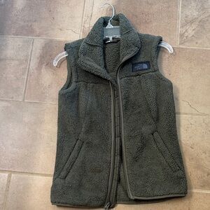 Northface vest green extra small